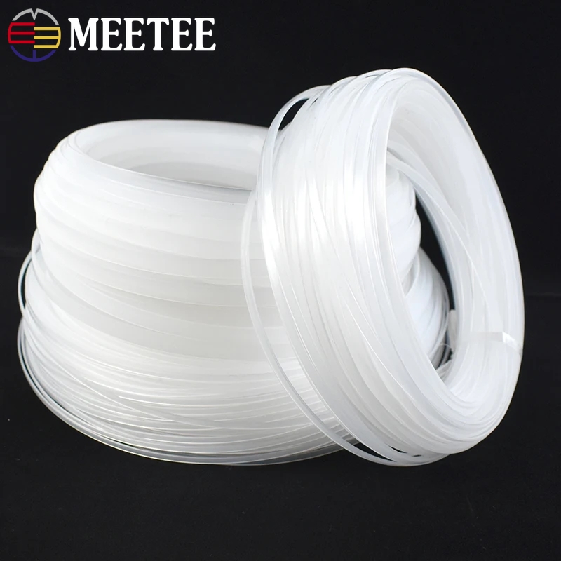 Textile Sewing Support - 20Meter Meetee Clear PP Plastic Corset