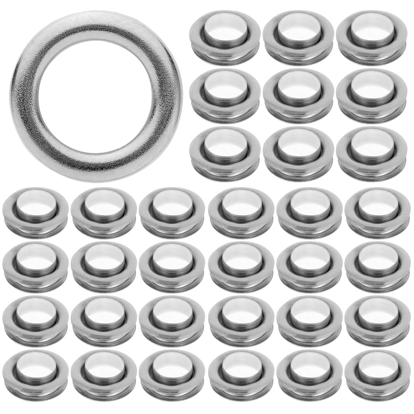 Sewing Eyelet Fabric - 50 sets premium koperen oogjes en