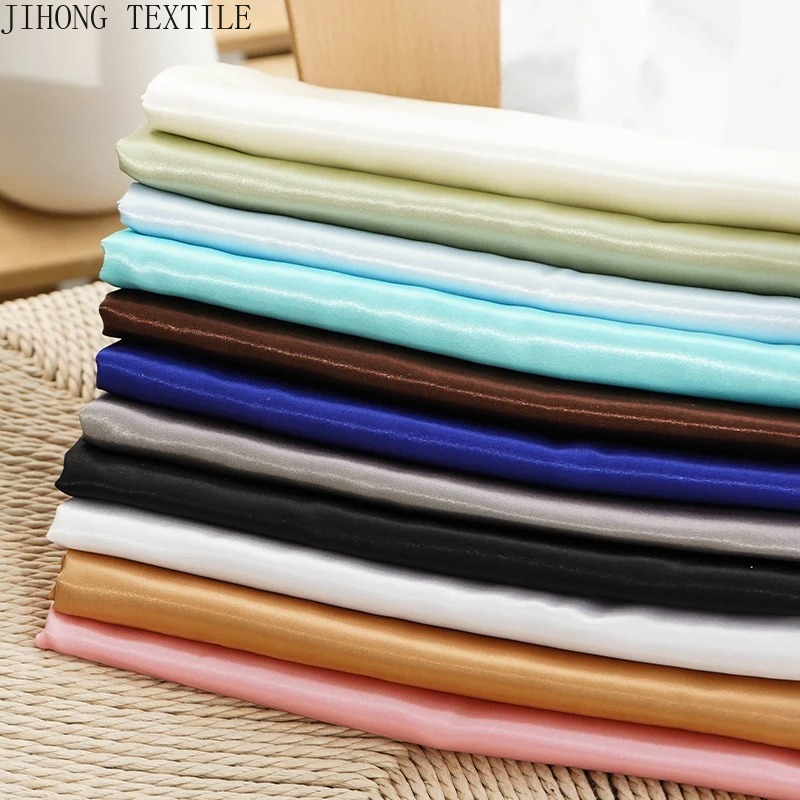 Is Sewing A Textile Craft - 26 kleuren premium satijnen stof jurk