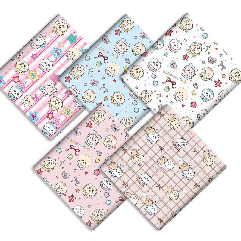Textile For Sewing - Cartoon polyester stof 140x50cm katoenen stof