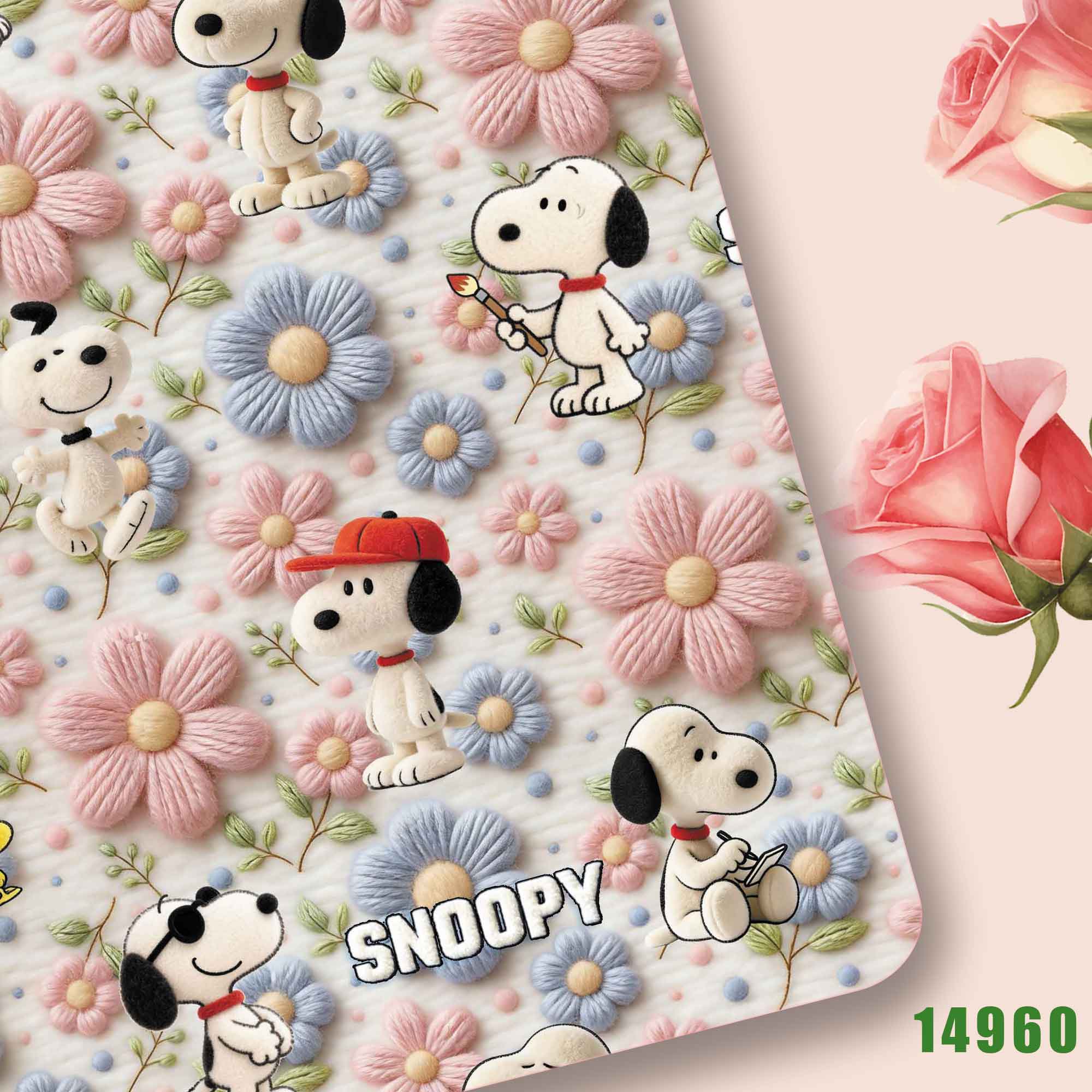 Textile For Sewing - TAKARA TOMY Snoopy stof140CM Cartoon Polyester