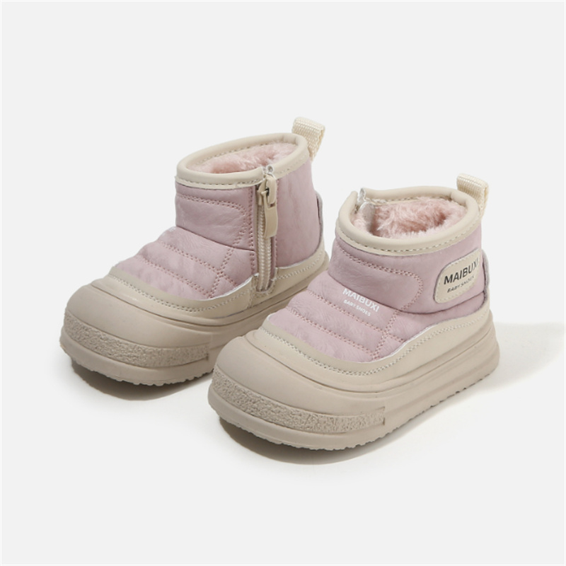 Sewing Gt - Winter Baby Snowboots Leer Warme Pluche