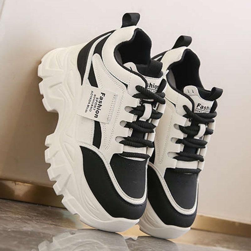 Sewing New - Nieuwe Fashion Platform Sneakers met 8cm