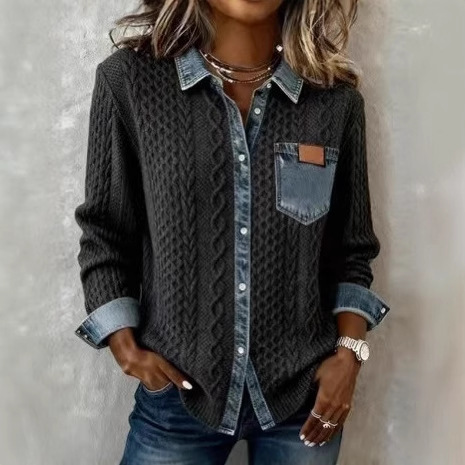 Sewing Jackets - Abbigliamento Donna Autunno Lange mouwen Revers