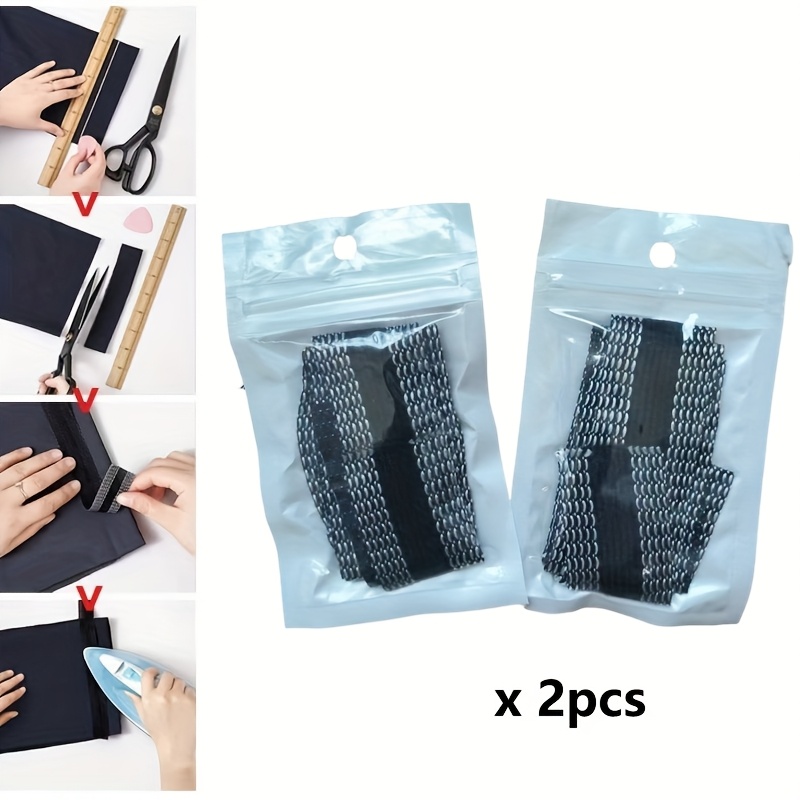Sewing Repair - 2 stuks/verpakking 1m Zelfklevende broekzoomtape, strijkbaar,
