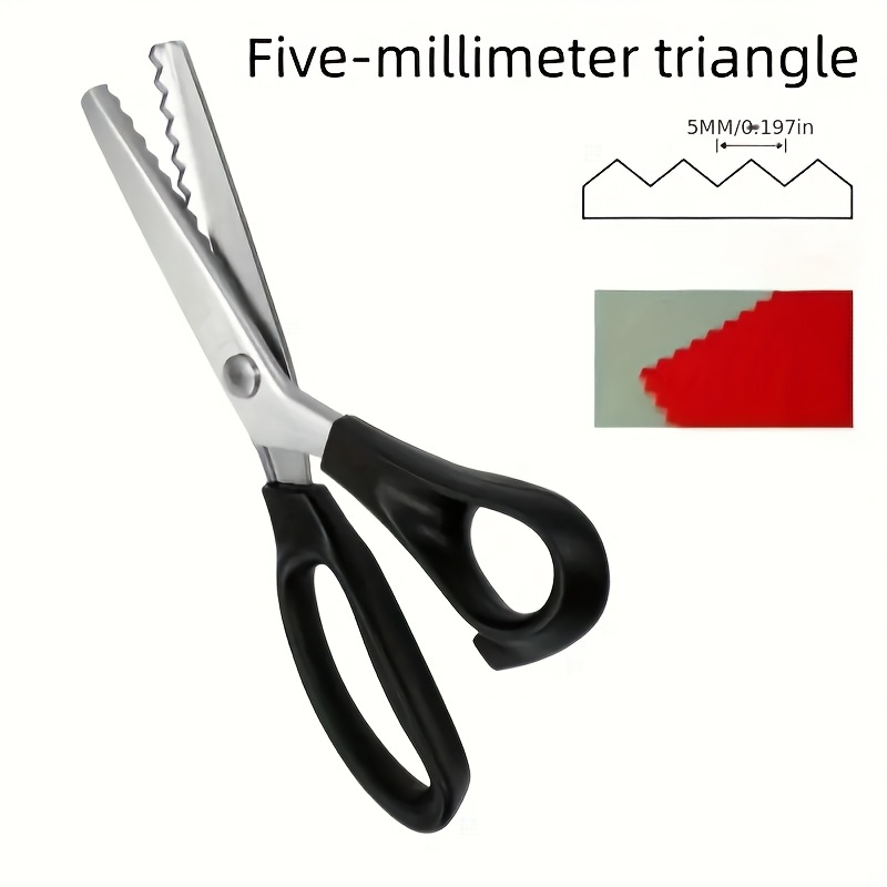 Pinking Shear Blade - Professionele zigzagschaar met gekarteld blad, zware
