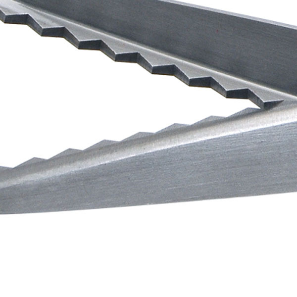 Pinking Shear Blade - 5Mm Driehoek Zaagtand Kartelschaar Groene Roestvrijstalen
