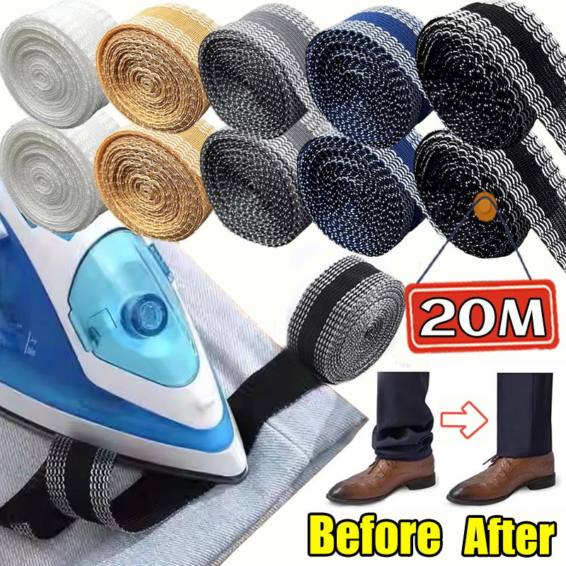 Interfacing Iron On - 1-20M DIY Zelfklevende Stof Broekrand Verkortings-