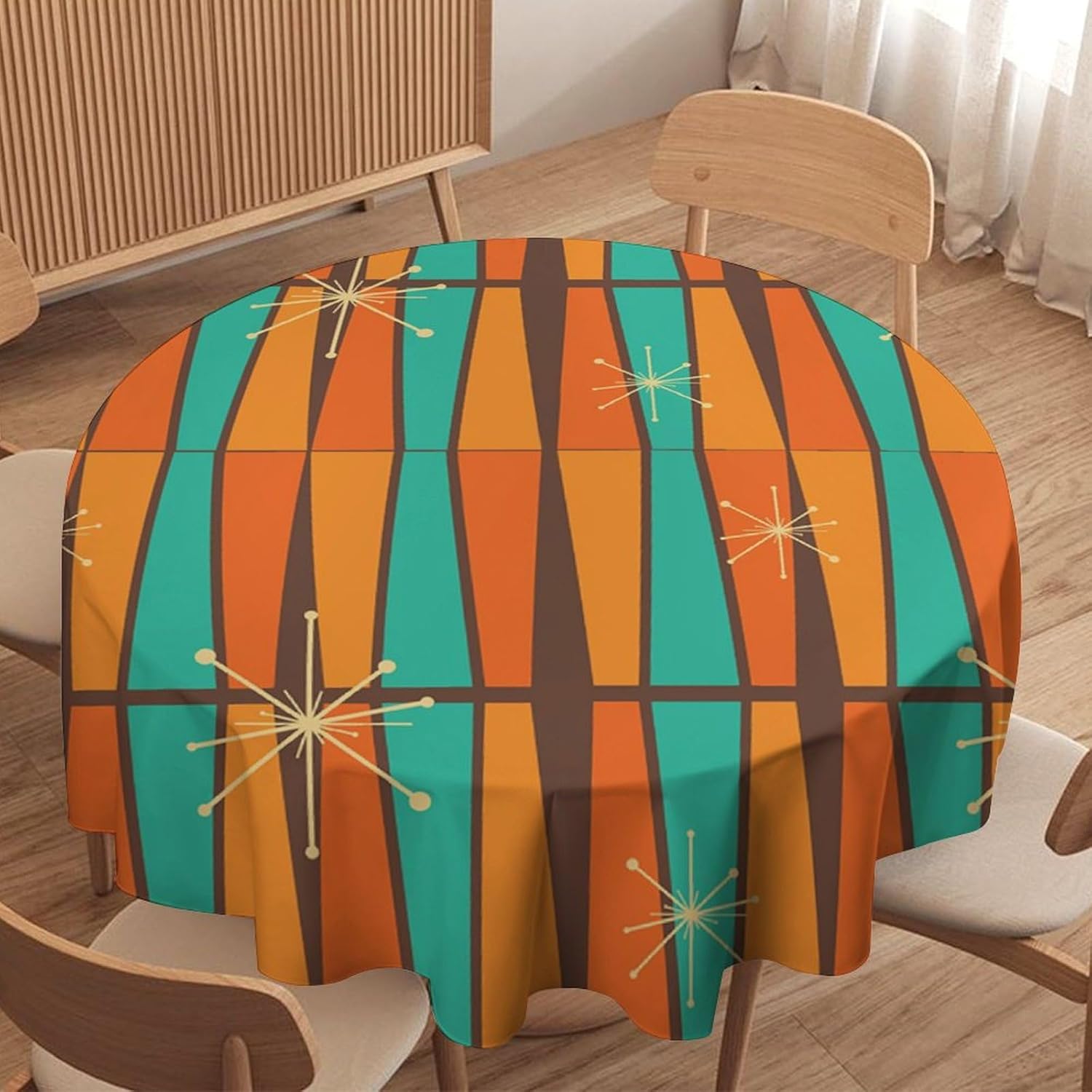 Mid Century Modern Oranje Geel - Century Textile & Sewing Supply Hours recensie en prijs