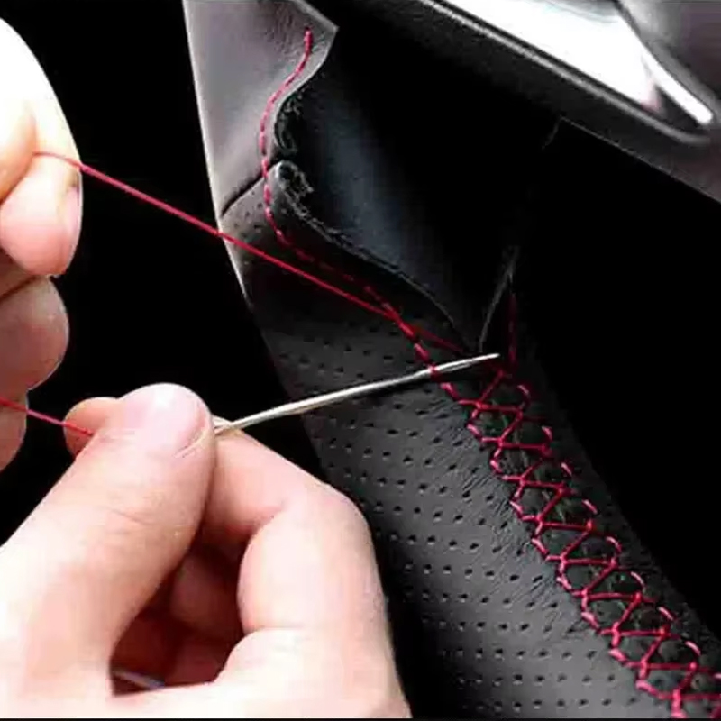 Handgestikte stuurwielhoes voo - Sewing Gt recensie en prijs