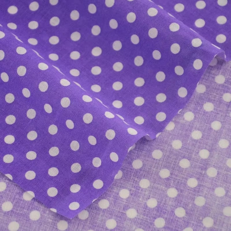 50X150Cm Wit Oranje Polka Dot  - Textile For Sewing recensie en prijs