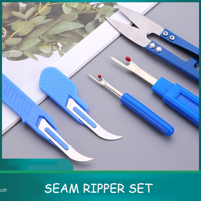 5-delige blauwe naaigereedscha - Sewing Repair recensie en prijs