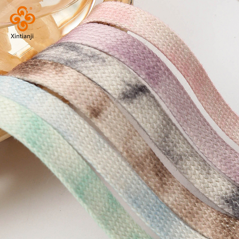 1 cm breed Plat Gevlochten Tou - Sewing Tie Dye recensie en prijs