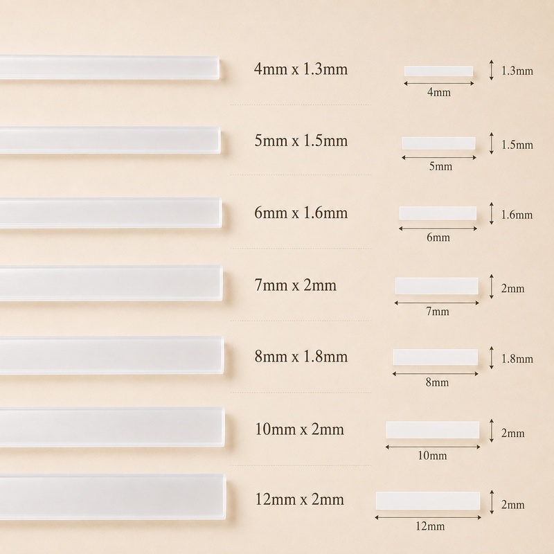 20M 4-12mm Transparante Kunsts - Textile Sewing Support recensie en prijs