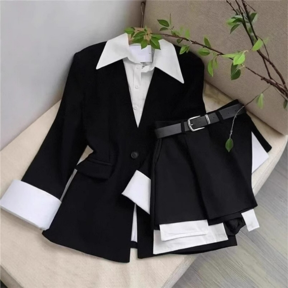 Vrouwen tweedelige roksets pat - Sewing Jackets recensie en prijs