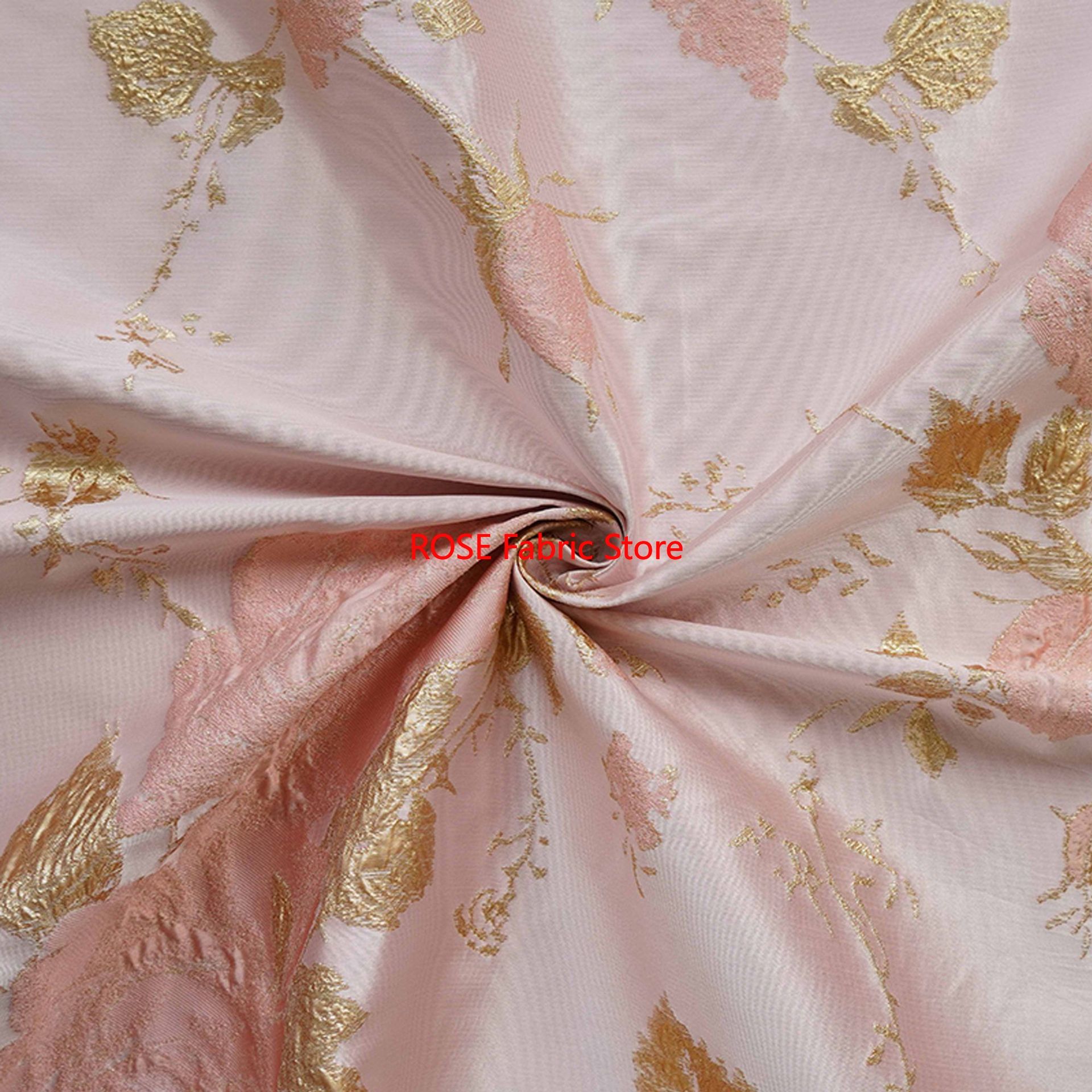 1 meter 3D reliëf gouden zijde - Sewing Jackets recensie en prijs