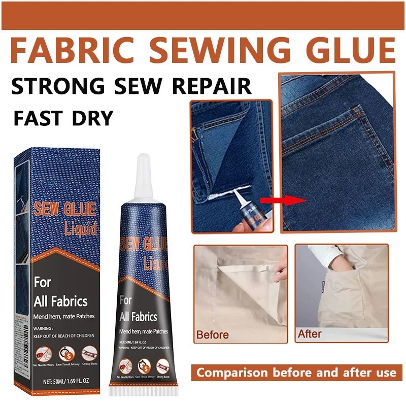 50ml Stofnaailijm Sneldrogende - Sewing Repair recensie en prijs