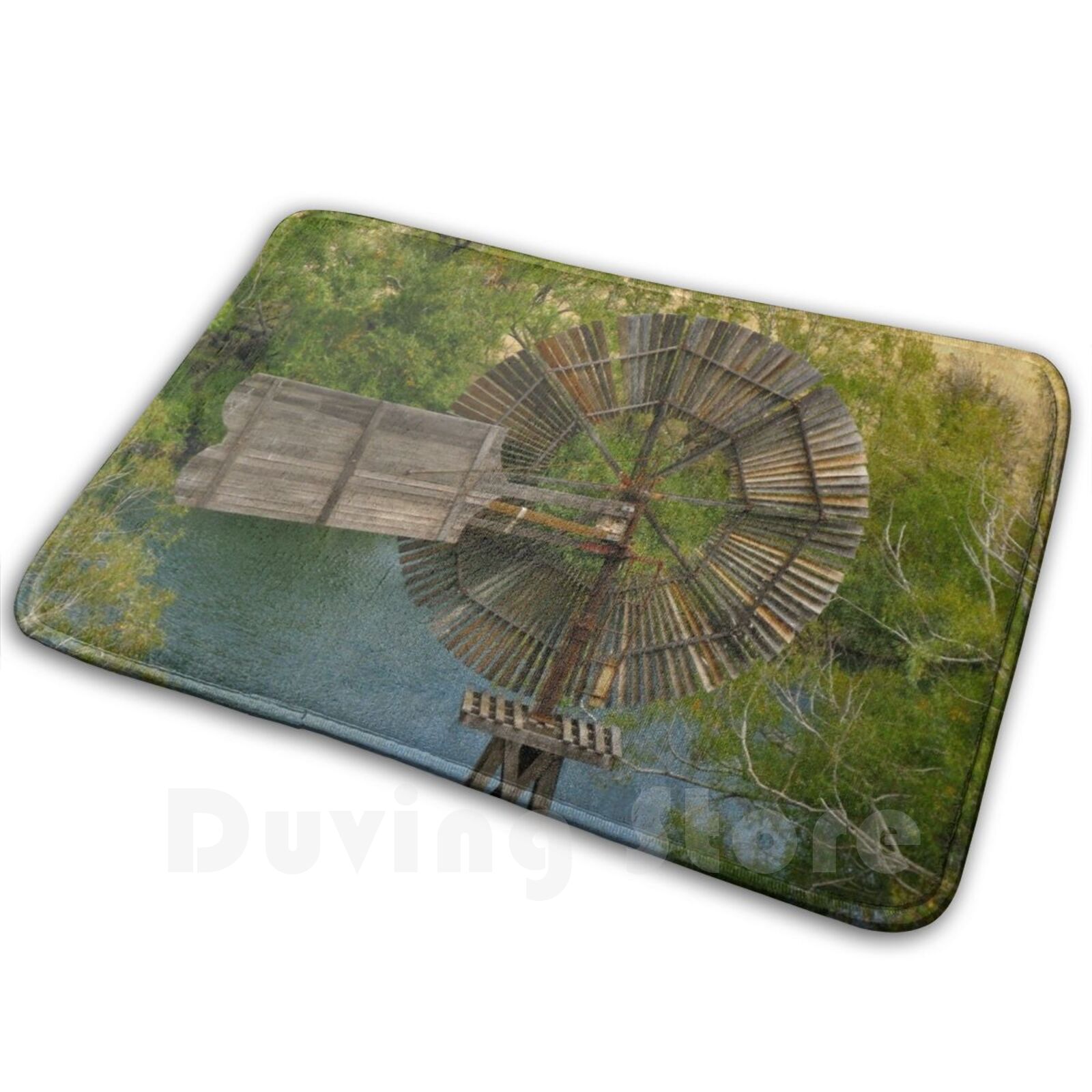 Houten windmolen tapijt mat ta - Century Textile & Sewing Supply Hours recensie en prijs