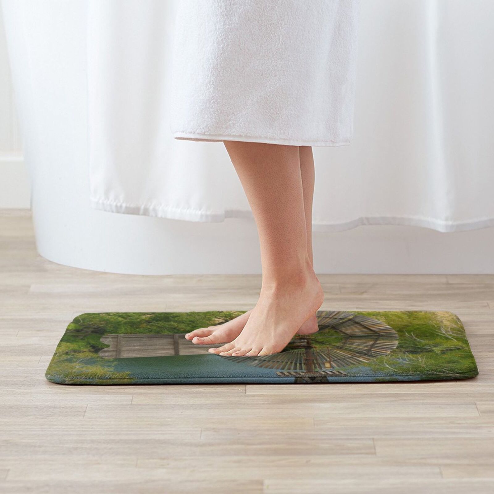Houten windmolen tapijt mat ta - Century Textile & Sewing Supply Hours recensie en prijs
