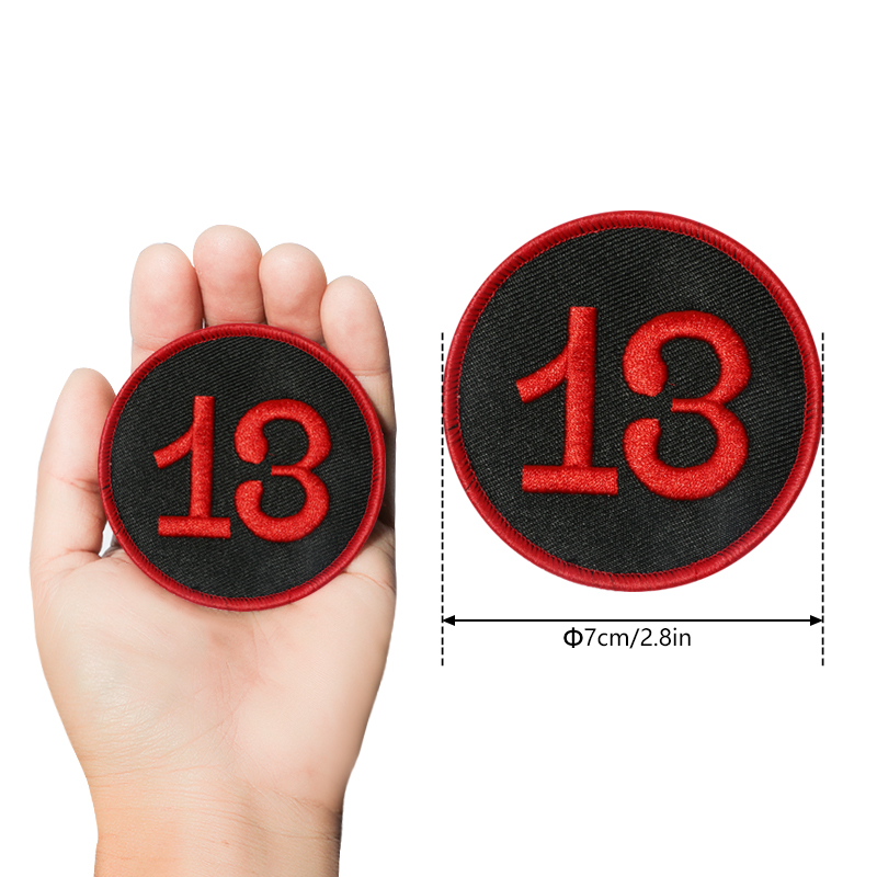 1 PC Nummer 13 Klittenband Geb - Sewing Jackets recensie en prijs