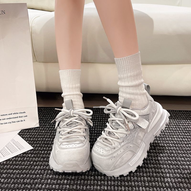 Herfst Vintage Chunky Sneakers - Sewing Latex recensie en prijs