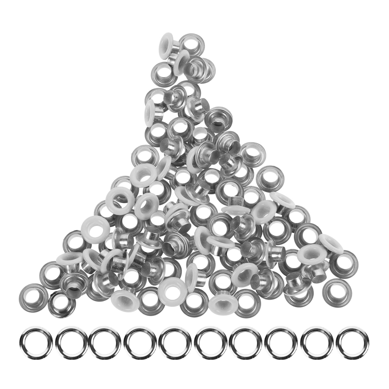100 Stuks Schoen Oogjes Kit Zw - Sewing Eyelet Fabric recensie en prijs