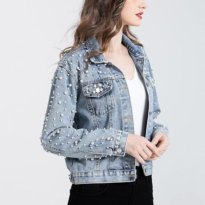 Nieuwe parel denim jassen voor - Sewing Jackets recensie en prijs