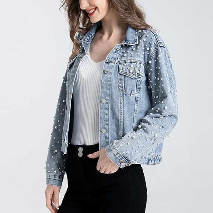 Nieuwe parel denim jassen voor - Sewing Jackets recensie en prijs