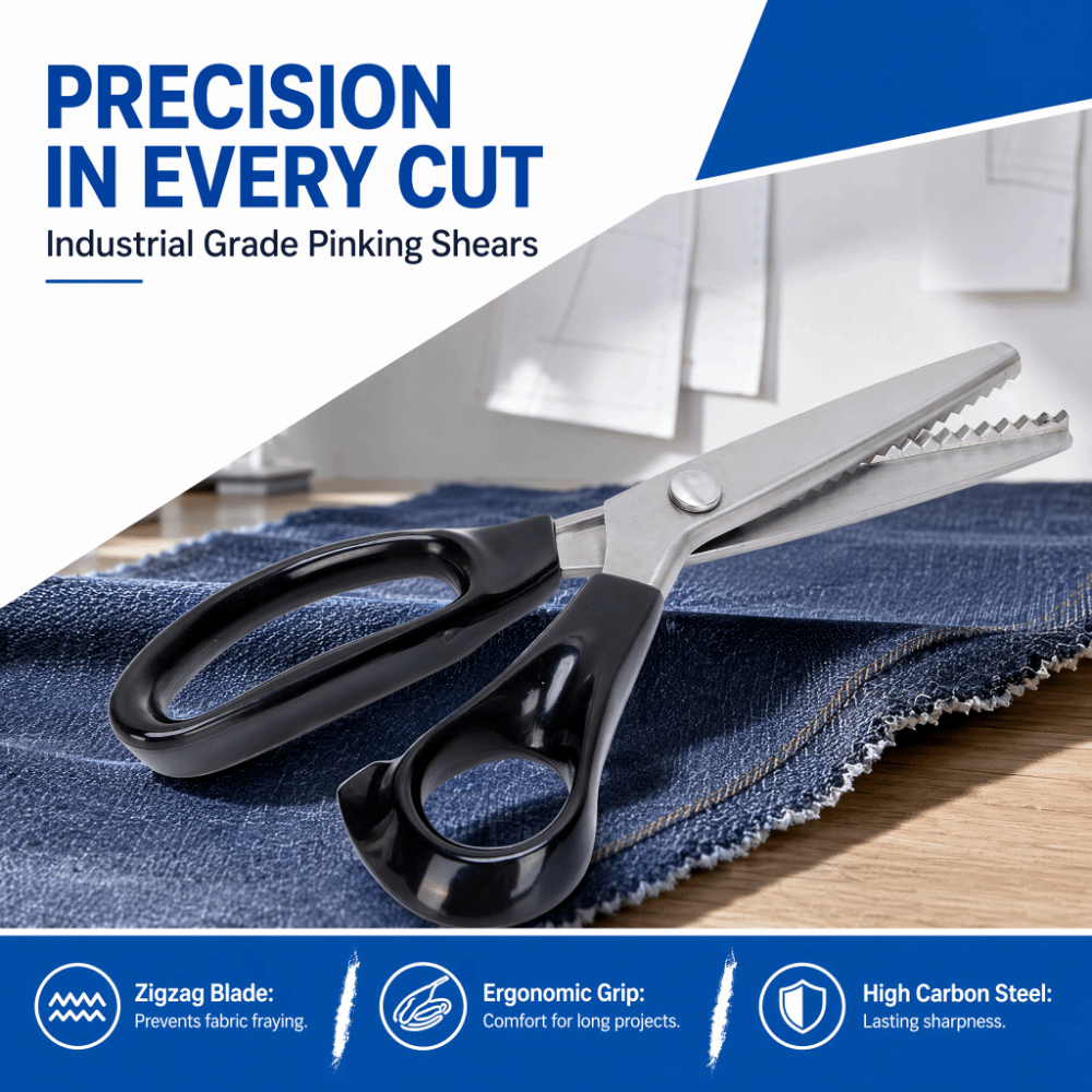 Gegolfde gekartelde messen Pin - Pinking Shear Blade recensie en prijs