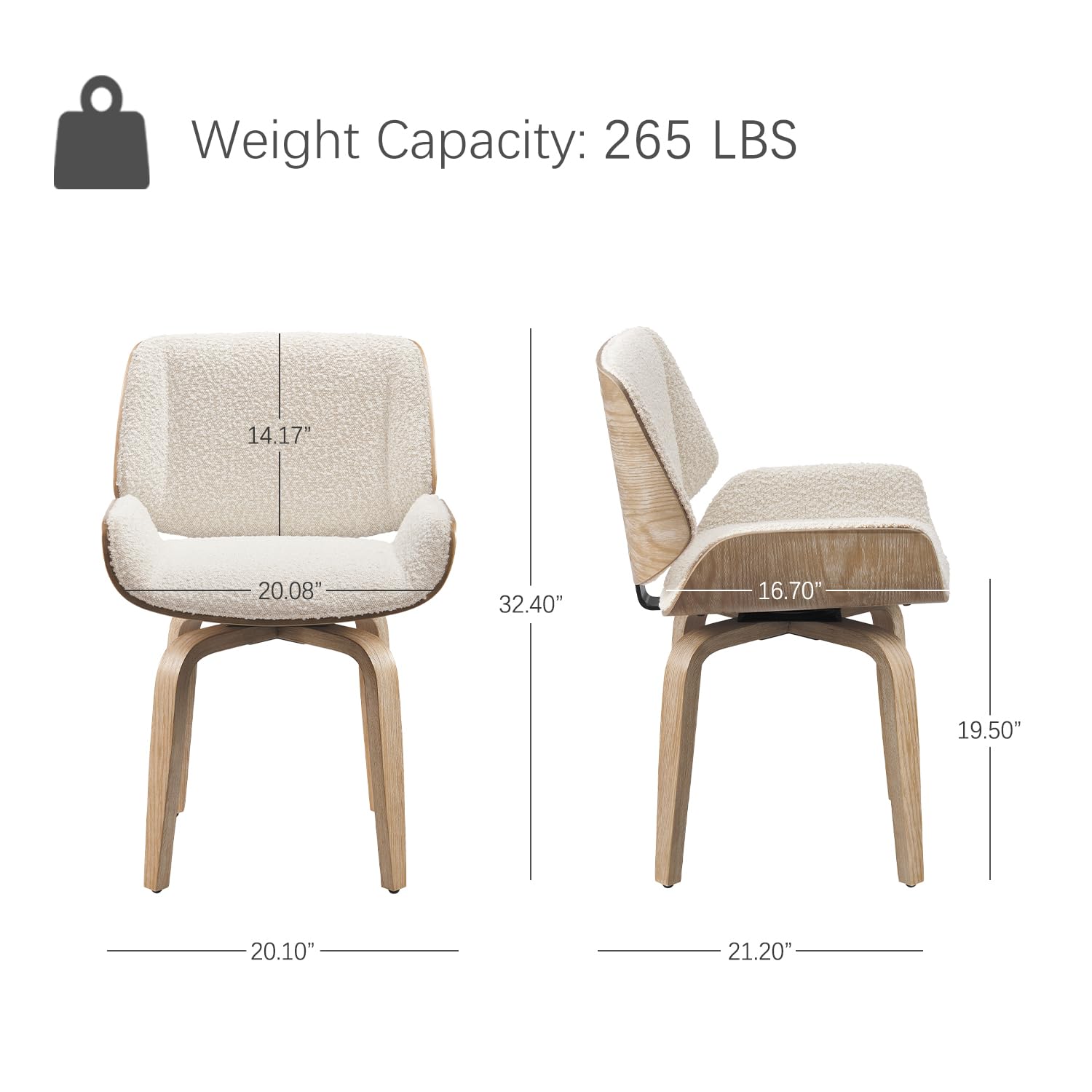 Draaibare eetkamerstoel, met s - Century Textile & Sewing Supply Hours recensie en prijs