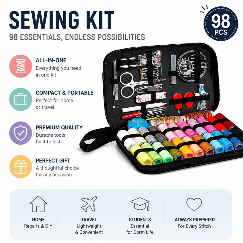 68/98-delige naaigereedschapse - Sewing Repair recensie en prijs