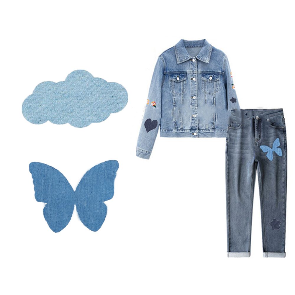 20 STKS Katoen Denim Patches R - Sewing Repair recensie en prijs