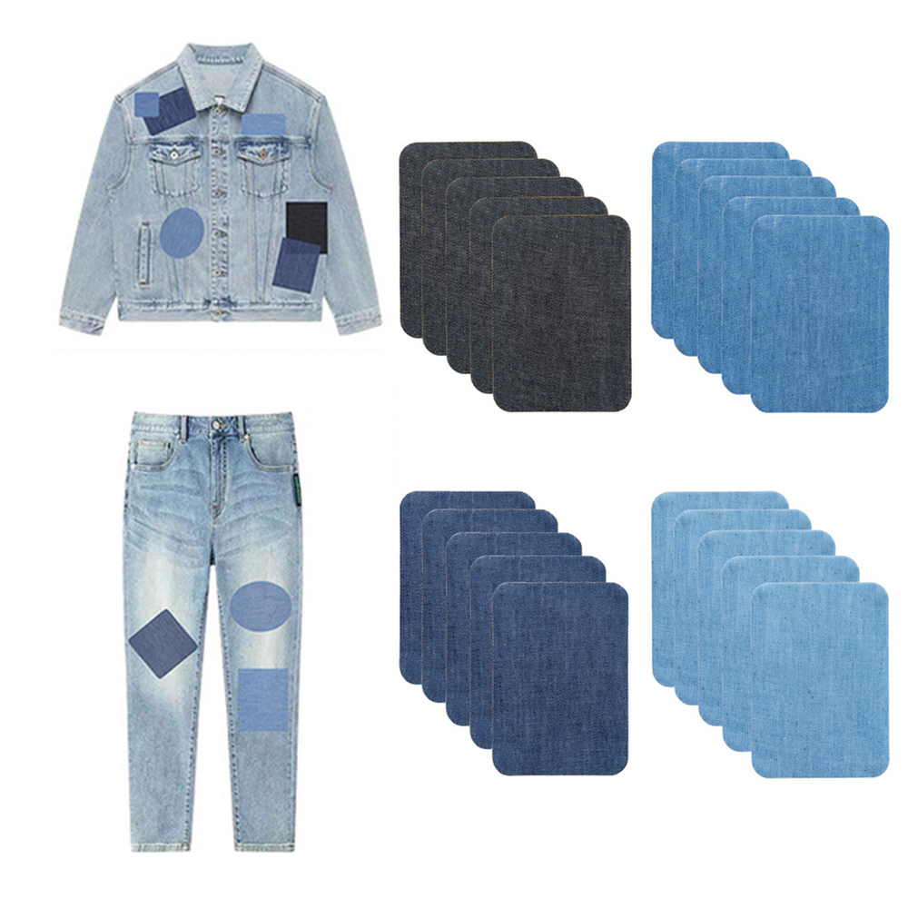 20 STKS Katoen Denim Patches R - Sewing Repair recensie en prijs
