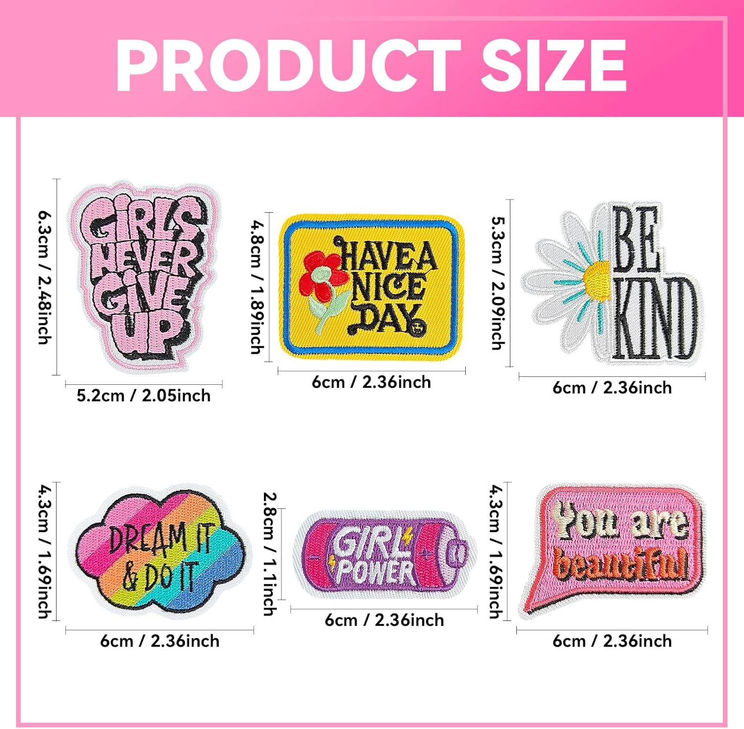 25 stuks zin ijzer op patches  - Sewing Jackets recensie en prijs