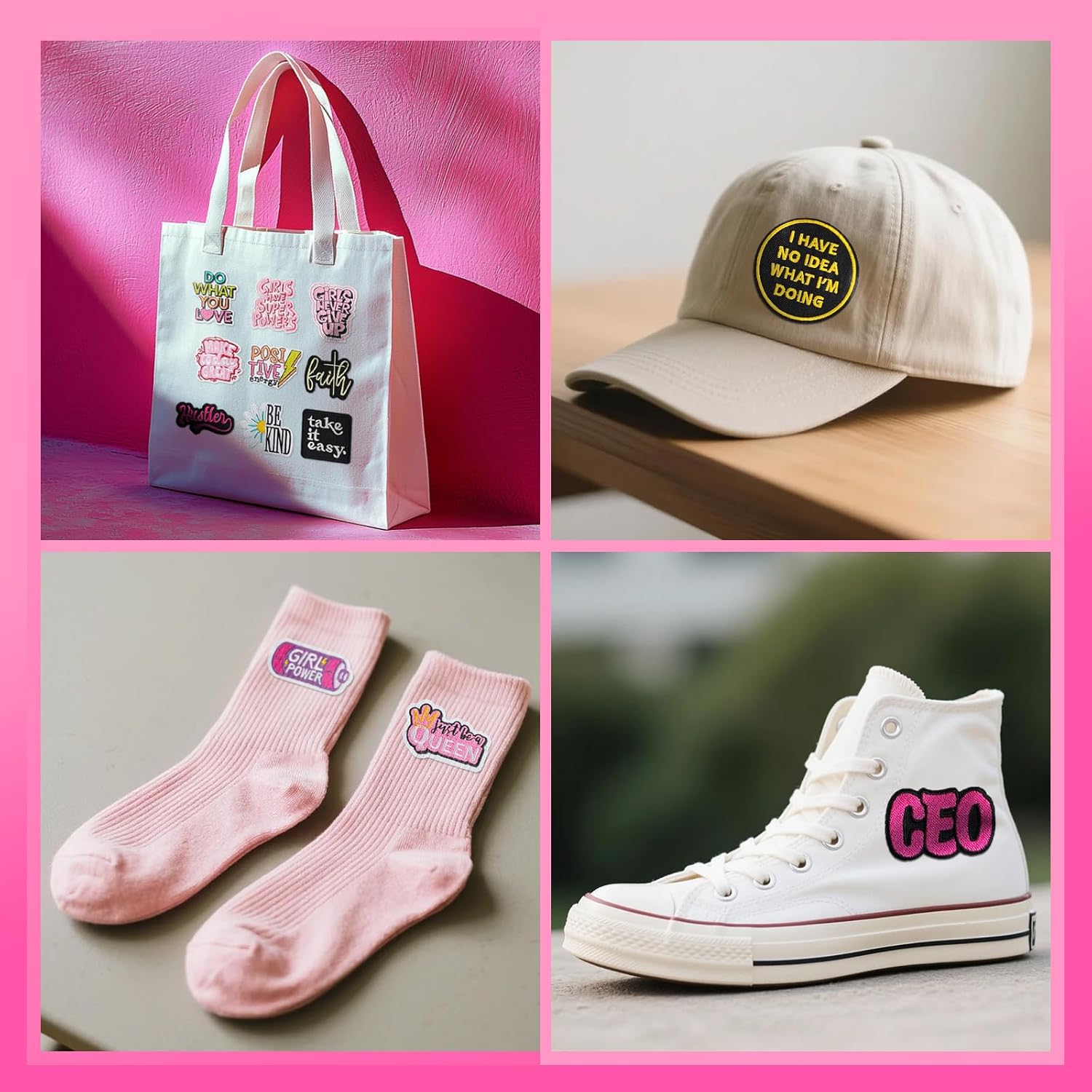 25 stuks zin ijzer op patches  - Sewing Jackets recensie en prijs