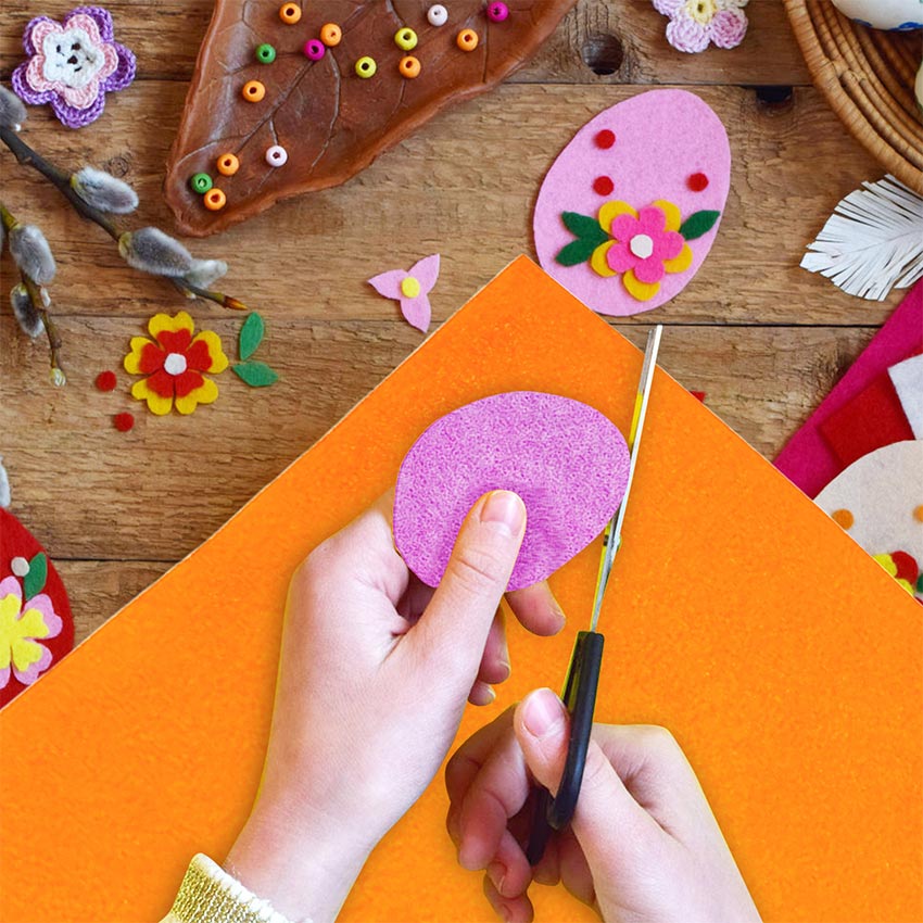Gekleurde vellen van vilt voor - Is Sewing A Textile Craft recensie en prijs