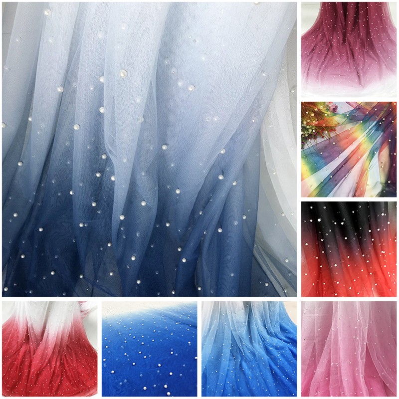 100x150cm parel mesh gradiënt  - Sewing Batik Fabric recensie en prijs