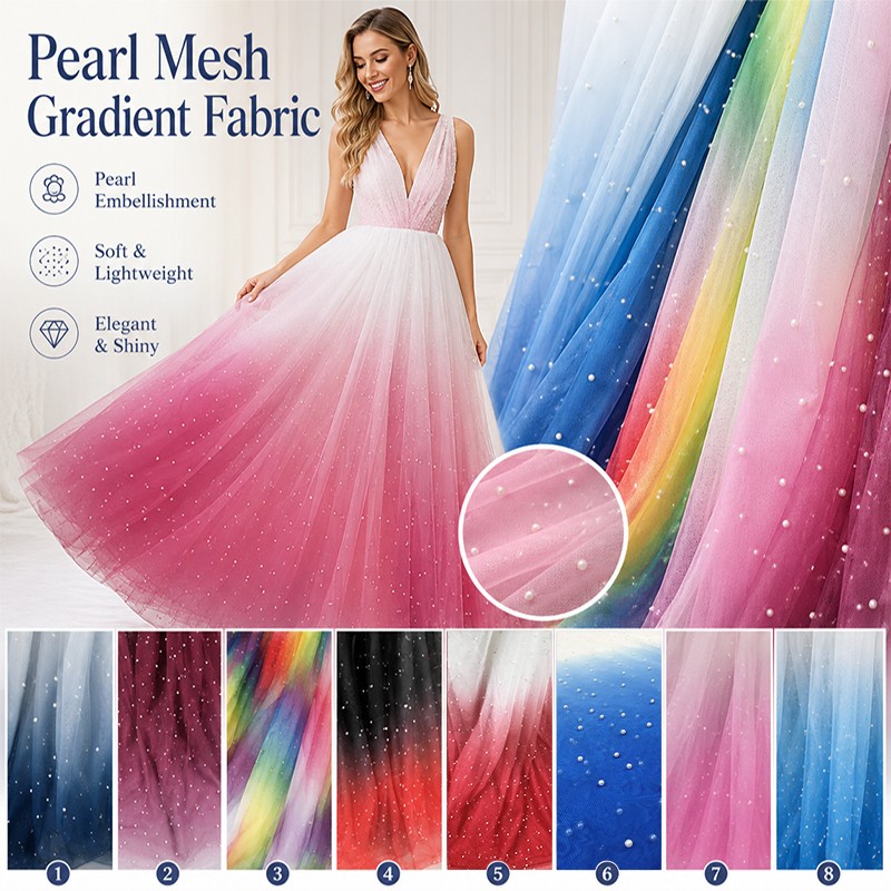 100x150cm parel mesh gradiënt  - Sewing Batik Fabric recensie en prijs