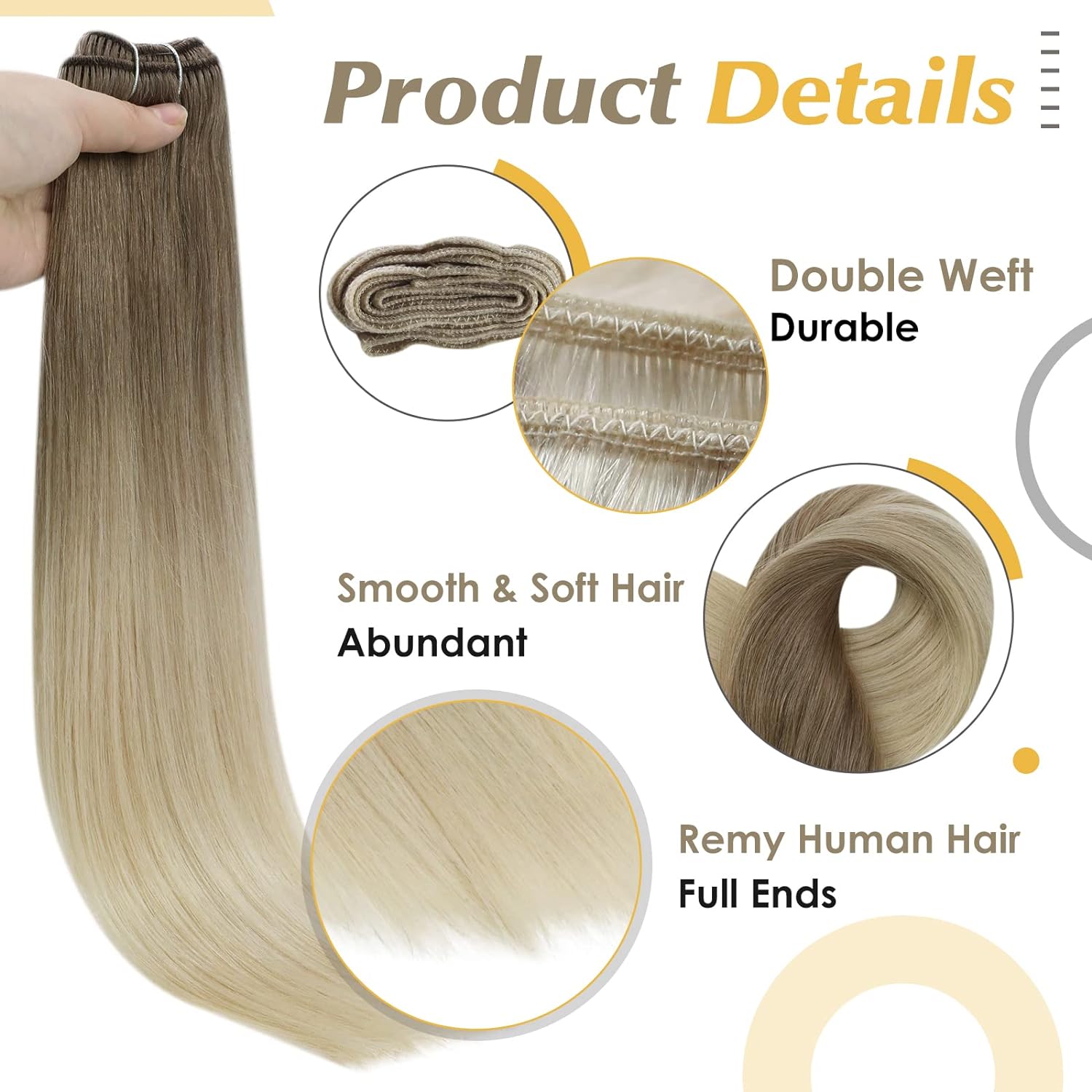 Full Shine Human Hair Inslag E - Sewing Lab recensie en prijs
